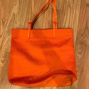 Orange Michael Kors shoulder bag